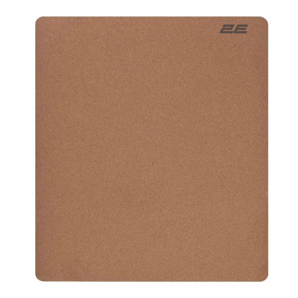 Килимок для миші 2E CORK, M(450x400x2мм), коричневий (2E-PAD-M-CORK) 364344 фото
