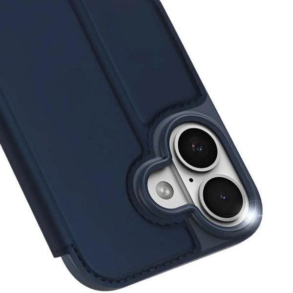 Чохол-книжка Dux Ducis з кишенею для візиток для Apple iPhone 17 (6.3") Синій 393979 фото