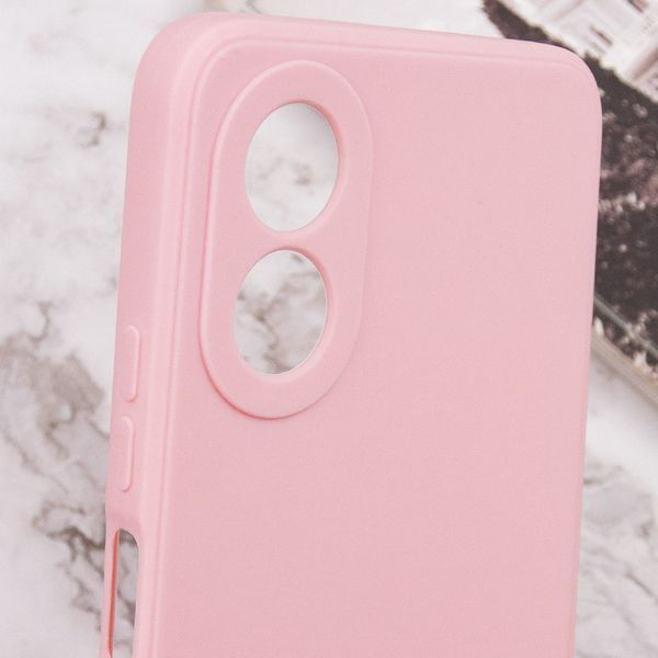 Силіконовий чохол Candy Full Camera для Oppo A38 / A18 Рожевий / Pink Sand 286334 фото