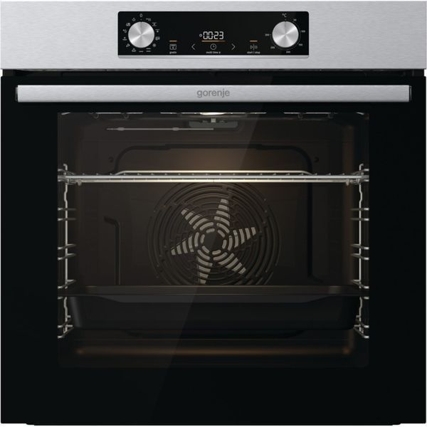 Комплект Gorenje (духовка + поверхня склокераміка BO6737E02X -нерж + ECT41SC- чорна), 738881 (SET_BO6737E02X_ECT41SC) 375226 фото