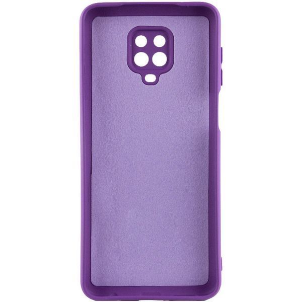 Чохол TPU GETMAN Liquid Silk Full Camera для Xiaomi Redmi Note 9s / Note 9 Pro / Note 9 Pro Max Фіолетовий / Ultra Violet 340659 фото