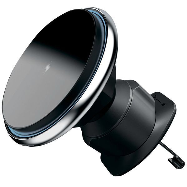 Автомобільний тримач З бездротовою зарядкою Proove Magic Circle 15W (WHMC15020006) Silver 287145 фото
