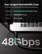 Кабель UGREEN HD140 HDMI Cable With Braided 1m Black (80401) 278846 фото 3