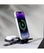 Бездротовий зарядний пристрій Proove Metal Edge 3 in 1 (WSME15010003) Black 277462 фото 4