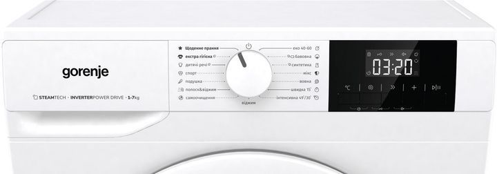 Пральна машина GORENJE WNGPI72SBS/UA (WFG17012) 349239 фото