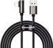 Кабель Baseus Legend Series Elbow Fast Charging Data USB кабель USB To IP 2.4A 1 М (CALCS-01) Black 252231 фото 1