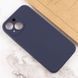 Чехол Silicone Case Full Camera Protective (AA) NO LOGO для Apple iPhone 13 (6.1") Темно-синий / Midnight blue 288688 фото 3