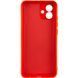 Чохол TPU GETMAN Liquid Silk Full Camera для Samsung Galaxy A05 Червоний / Red 354285 фото 2