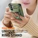 Ударостійкий чохол Pathfinder Ring для Samsung Galaxy A34 5G Зелений / Army Green 270623 фото 5
