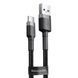 Кабель Baseus Cafule Type-C 2A (3m) CATKLF-UG1 (gray/black) 210883 фото 6