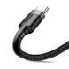 Кабель Baseus Cafule Type-C 2A (3m) CATKLF-UG1 (gray/black) 210883 фото 4