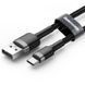 Кабель Baseus Cafule Type-C 2A (3m) CATKLF-UG1 (gray/black) 210883 фото 2