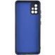 Чохол TPU GETMAN Liquid Silk Full Camera для Samsung Galaxy A51 Синій / Midnight Blue 345326 фото 2