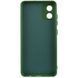 Чохол TPU GETMAN Liquid Silk Full Camera для Motorola Moto E13 Зелений / Dark green 323844 фото 2