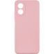 Силіконовий чохол Candy Full Camera для Oppo A38 / A18 Рожевий / Pink Sand 286334 фото 1