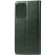 Шкіряний чохол книжка GETMAN Gallant (PU) для Samsung Galaxy S24 Ultra Зелений 284407 фото 4