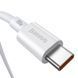 Кабель Baseus Superior Series Fast Charging Data USB кабель Type-C To Type-C 100W 2М (CATYS-C02) White 253557 фото 3