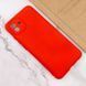 Чохол TPU GETMAN Liquid Silk Full Camera для Samsung Galaxy A05 Червоний / Red 354285 фото 4