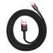 Кабель Baseus Lightning Kevlar USB кабель 1m (CALKLF-BG1) Black 188375 фото 13