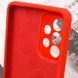 Чохол Silicone Cover Lakshmi Full Camera (AAA) для Samsung Galaxy A33 5G Червоний / Red 271869 фото 7