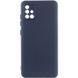Чохол TPU GETMAN Liquid Silk Full Camera для Samsung Galaxy A51 Синій / Midnight Blue 345326 фото 1