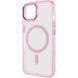 Чохол TPU Iris with MagSafe для Apple iPhone 12 Pro Max (6.7") Рожевий 272110 фото 3