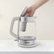 Електрочайник Tefal Glass Kettle 1.7л, скло, з підсвіткою, біло-срібний (KI605B30) 369420 фото 6