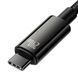 Cable Baseus Tungsten Gold Type-C To Type-C 240W (CAWJ040201) 3m Black 276744 фото 10