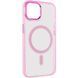 Чохол TPU Iris with MagSafe для Apple iPhone 12 Pro Max (6.7") Рожевий 272110 фото 2
