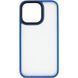 TPU+PC чохол Metal Buttons для Apple iPhone 13 Pro (6.1") Блакитний 244465 фото 1