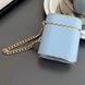 Шкіряний футляр Suitcase для навушників AirPods 1/2 Blue 345100 фото 2