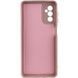 Чохол TPU GETMAN Liquid Silk Full Camera для Samsung Galaxy M34 5G Рожевий / Pink Sand 397145 фото 2