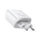 Зарядний Пристрій Baseus Compact Quick Charger 2xUSB U+C 30W (CCXJ-E01) Black 253916 фото 13