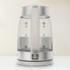 Електрочайник Tefal Glass Kettle 1.7л, скло, з підсвіткою, біло-срібний (KI605B30) 369420 фото 4