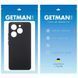 Чохол TPU GETMAN Liquid Silk Full Camera для Infinix Hot 40i Чорний / Black 357073 фото 2