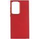 TPU чохол Bonbon Metal Style для Samsung Galaxy S24 Ultra Червоний / Red 284985 фото 2