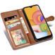 Шкіряний чохол книжка GETMAN Gallant (PU) для Oppo A98 Коричневий 279157 фото 2