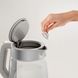Електрочайник Tefal Glass Kettle 1.7л, скло, з підсвіткою, біло-срібний (KI605B30) 369420 фото 5