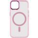 Чохол TPU Iris with MagSafe для Apple iPhone 12 Pro Max (6.7") Рожевий 272110 фото 1