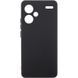 Чохол Silicone Cover Lakshmi Full Camera (A) для Xiaomi Redmi Note 13 Pro+ Чорний / Black 288483 фото 4