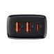 Зарядний Пристрій Baseus Compact Quick Charger 2xUSB U+C 30W (CCXJ-E01) Black 253916 фото 4