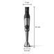 Блендер Philips заглибний Series 5000, 1200Вт, 3в1, чорний (HR2683/00) 370421 фото 5