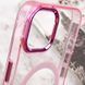 Чохол TPU Iris with MagSafe для Apple iPhone 12 Pro Max (6.7") Рожевий 272110 фото 6