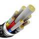 Cable Baseus Tungsten Gold Type-C To Type-C 240W (CAWJ040201) 3m Black 276744 фото 8