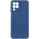 Чохол TPU GETMAN Liquid Silk Full Camera для Samsung Galaxy M33 5G Синій / Navy Blue 397558 фото 1