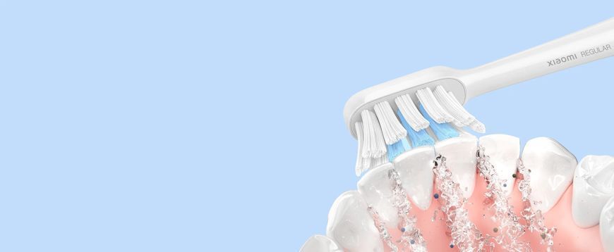 Насадка для зубної щітки Xiaomi Mijia Sonic Electric Toothbrush T302 Repl. Heads (White) 279443 фото