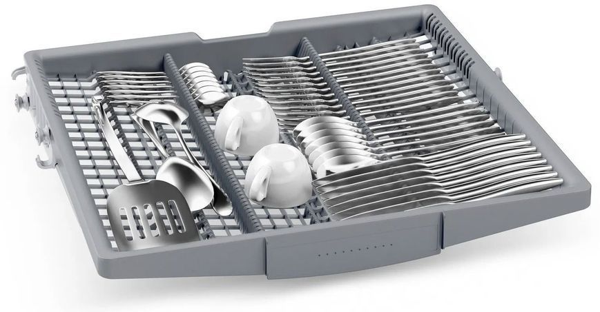 Посудомийна машина Bosch вбудована, 13компл., A+, 60см, 3-й кошик, білий (SMV2IVX00K) 375236 фото