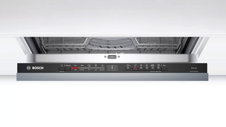 Посудомийна машина Bosch вбудована, 13компл., A+, 60см, 3-й кошик, білий (SMV2IVX00K) 375236 фото