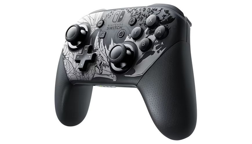 Геймпад Nintendo Switch Pro Controller Monster Hunter Rise: Sunbreak Limited Edition 361598 фото