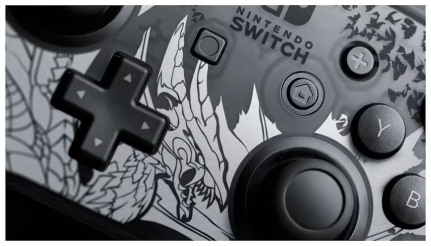 Геймпад Nintendo Switch Pro Controller Monster Hunter Rise: Sunbreak Limited Edition 361598 фото